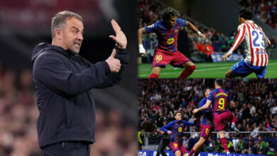 'He'll be happier on Wednesday' - Flick plays down Yamal frustration after win over Atletico