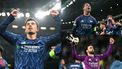 UCL: Kai Havertz seals late Arsenal win in Lisbon