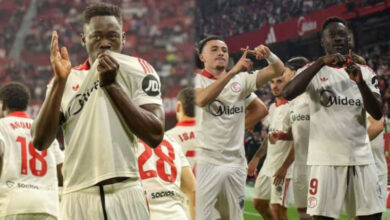 LaLiga: Akor Adams inspires Sevilla 2-1 win over Atletico Madrid, calms relegation pressure