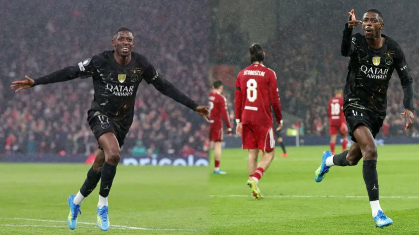 UCL: Ousmane Dembele's double seals Liverpool fate as PSG progress to semis
