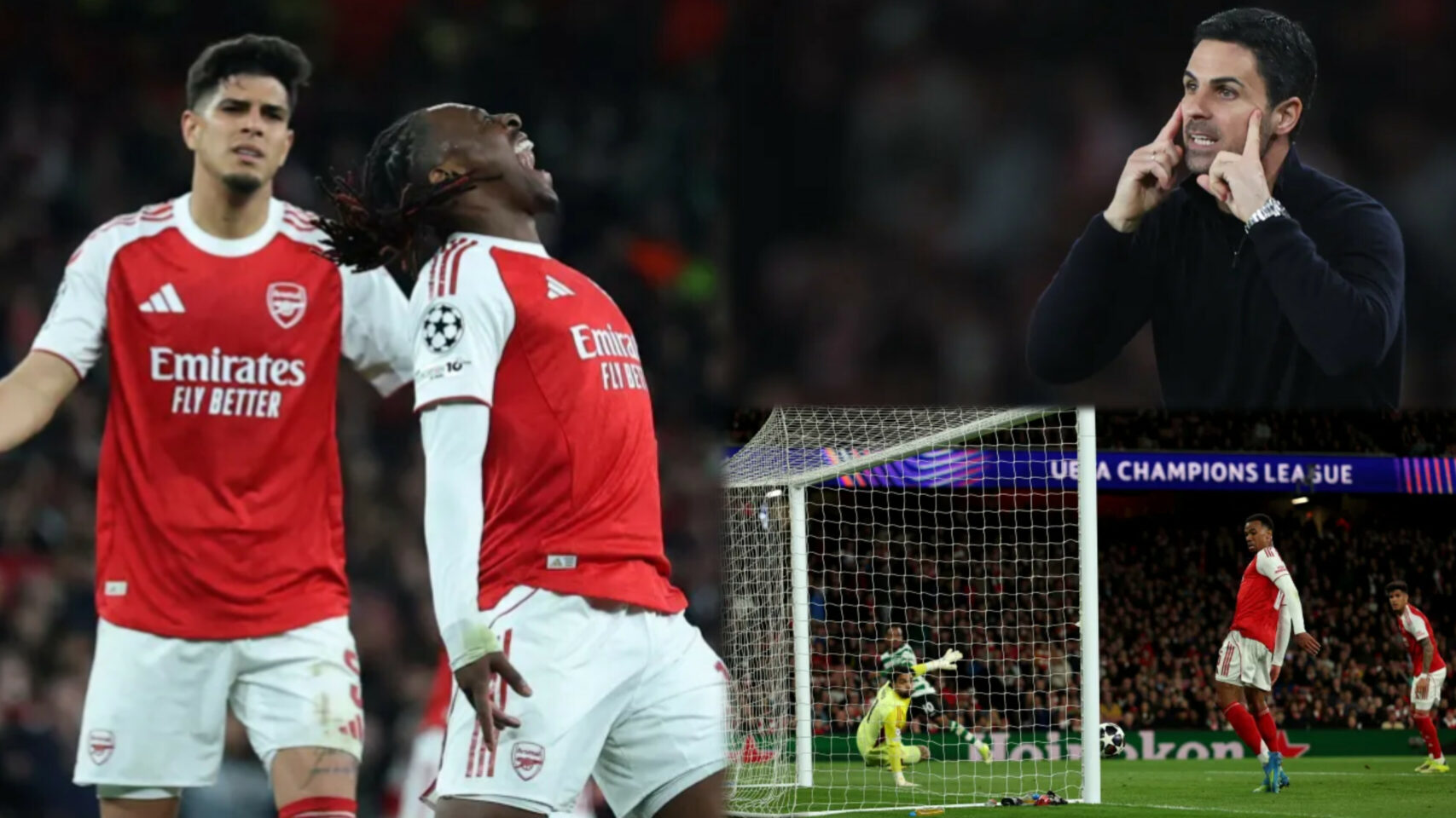 Arsenal edge Sporting to reach Champions League semi-finals