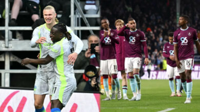 EPL: Man City overtake Arsenal to top, Burnley relegated after Wednesday clash