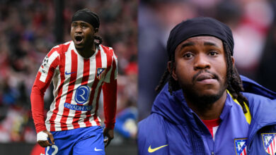 UCL: Lookman fit for Atletico ahead of Arsenal clash