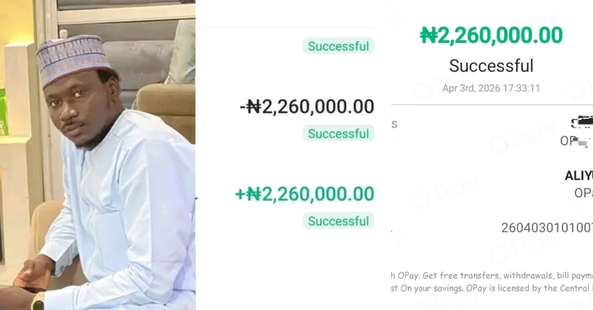‎”I had to…..” – Man returns millions of Naira mistakenly credited to his account, shares why he rejected ₦50k appreciation gift