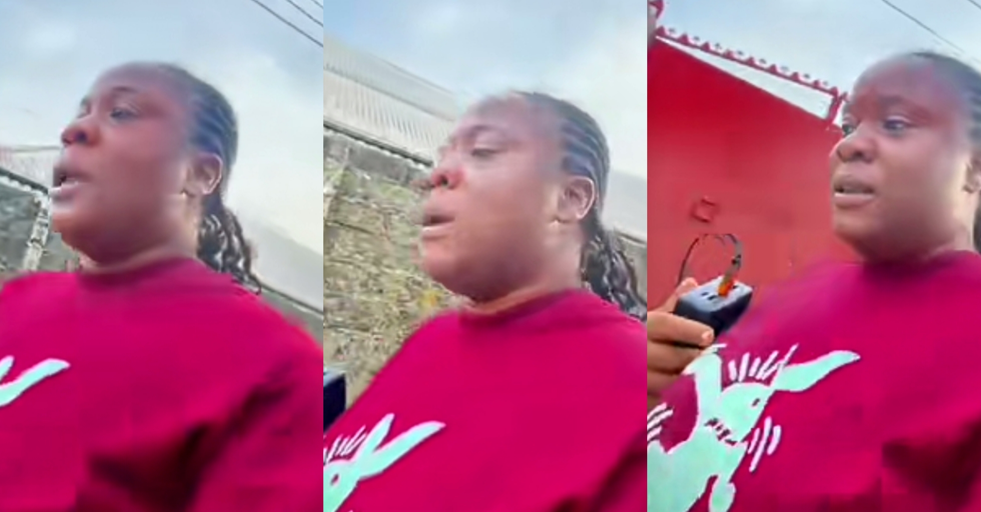 “I couldn’t sleep”- Lady in panic as late neigbour reappears in kitchen , shares what she heard