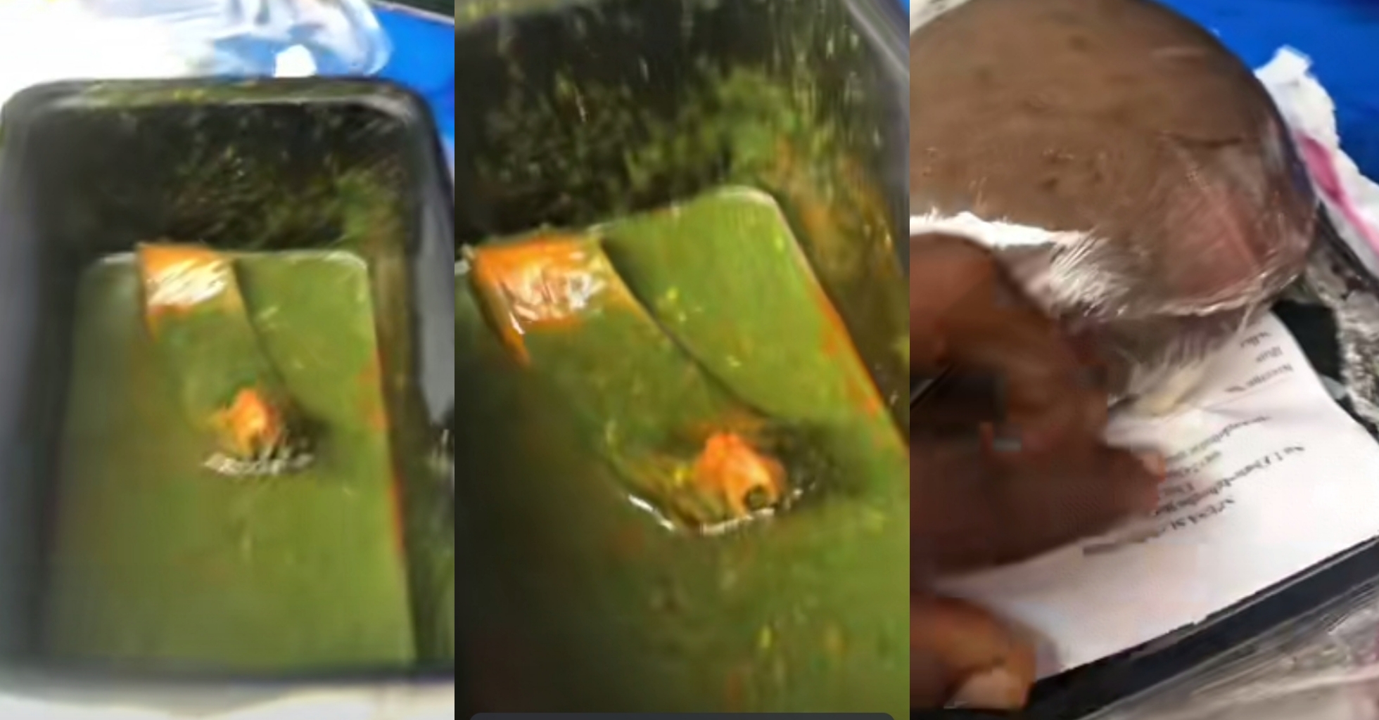 “Why always different?”- Lady shares heartbreaking ordeal, amount spent on ordering Amala online sparks buzz