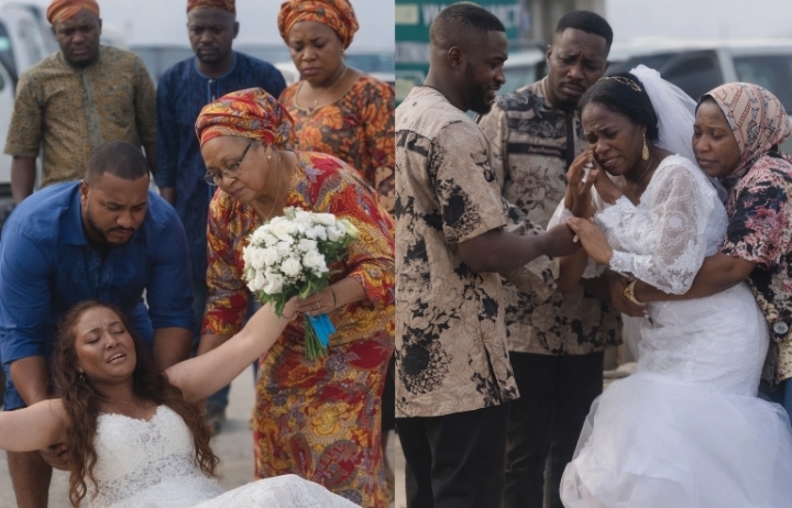 "It's your best man..." — ₦31m wedding ends as bride confesses she is pregnant for her fiancé’s best man