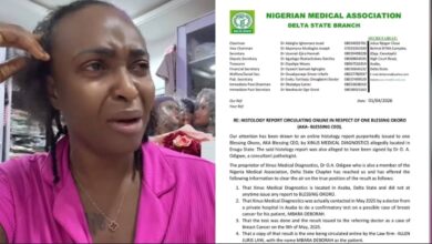 Fresh controversy as NMA denies Blessing CEO’s medical report, calls for arrest over stage 4 cancer claims