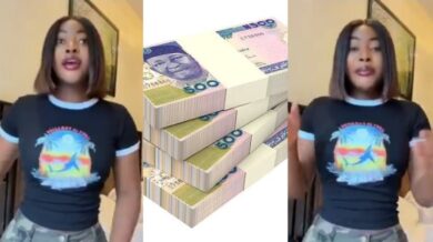 “Hey… ₦1m don turn ₦100k” — Lady laments declining value of naira