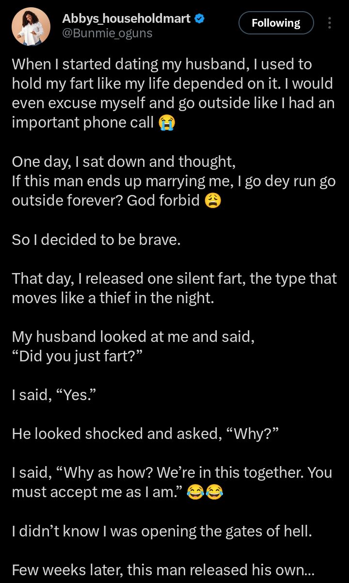 “I opened the door and now I’m suffering for it” — Woman shares funny marriage ‘honesty’ regret