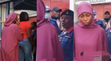 Hijab-wearing lady stopped from entering JAMB CBT center as video goes viral