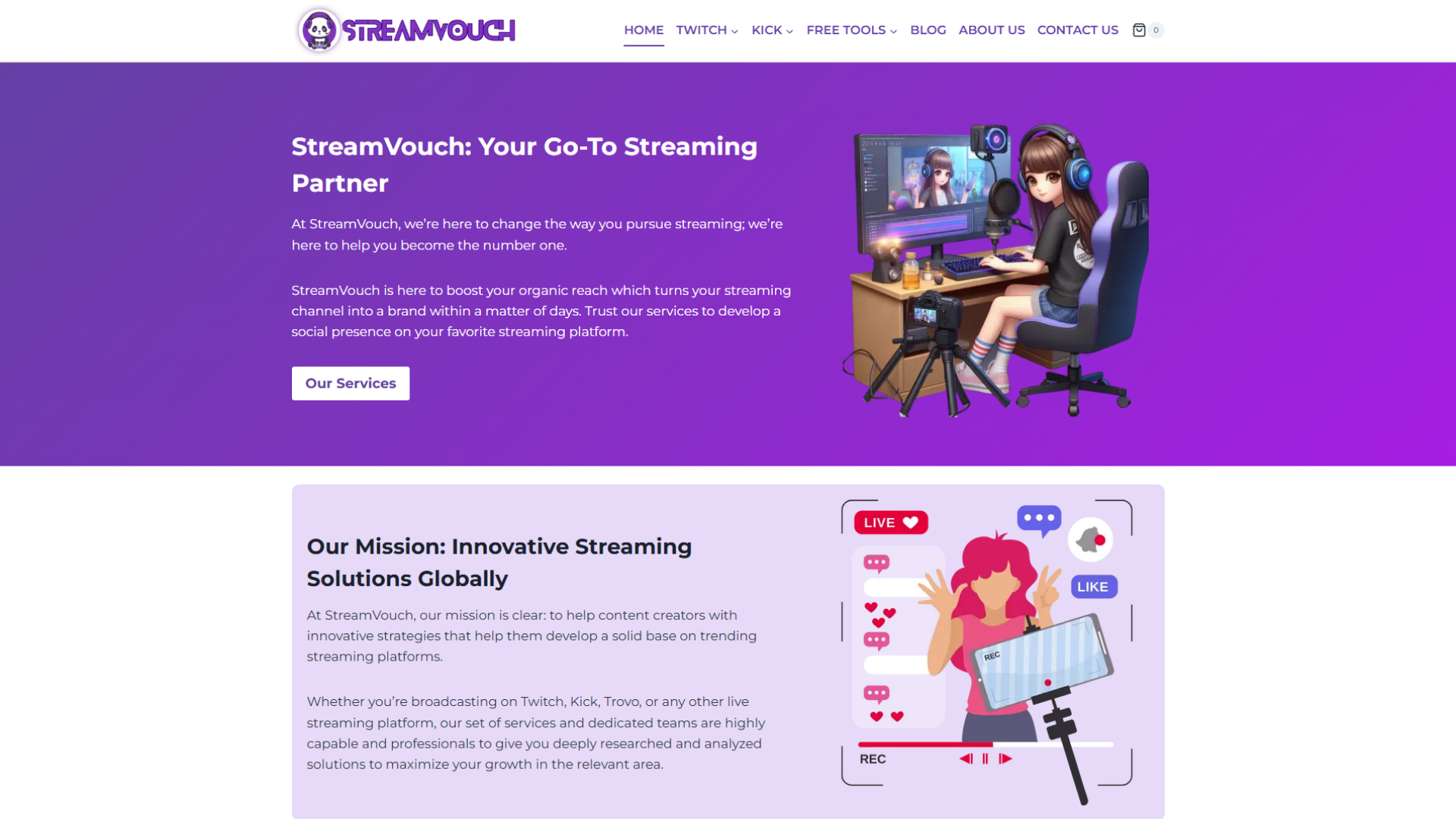 StreamVouch: The Raid Feature Specialist