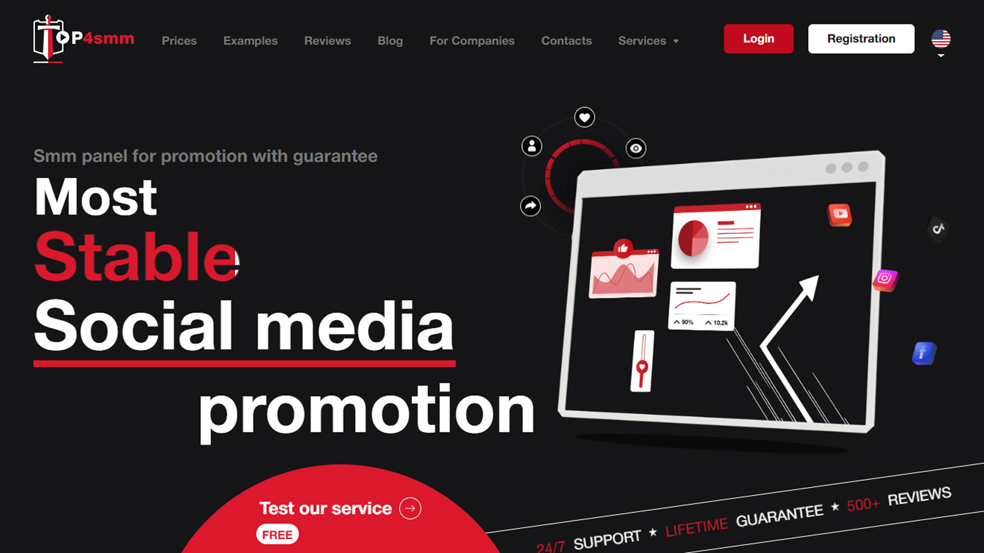 Top4SMM: High-Volume Scaling at a Panel Price