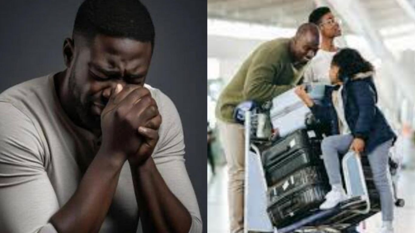 "She left with…”- Man recounts how a woman abandoned her husband 6-months after UK relocation