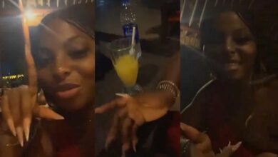 Lady sparks reactions after admitting women order more when men are footing the bill
