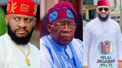 "You're a coward for dragging your fellow Igbo man" - Yul Edochie blasts critics over support for Tinubu