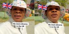 “All of a sudden, nobody is throwing out their husband again in the UK” - Lady calls out Nigerian women in UK