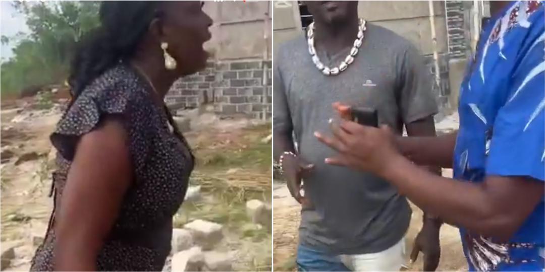 A Nigerian landlady has cried out after a tenant allegedly fenced her husband’s compound without their consent.