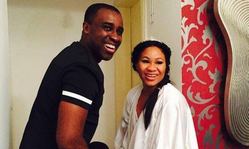 Frank Edoho wife Sandra 