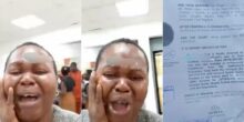 Woman cries out in bank following N100K transfer error