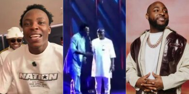 Davrel shares testimony after life-changing encounter with Davido