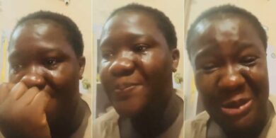 Woman breaks down online over alleged abuse, financial dependence in marriage