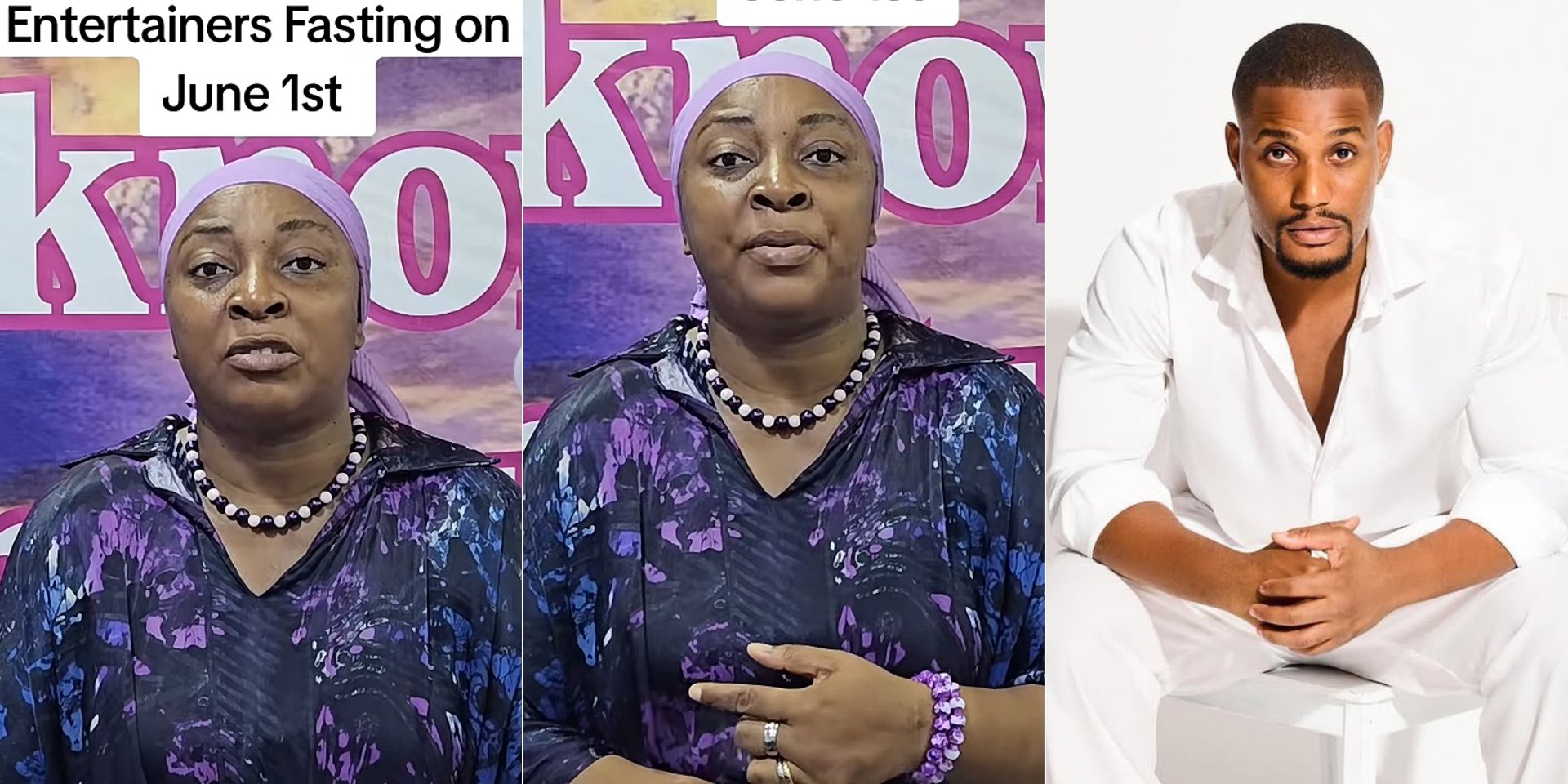 Old video of prophetess Brighttheseer speaking about Alexx Ekubo surfaces