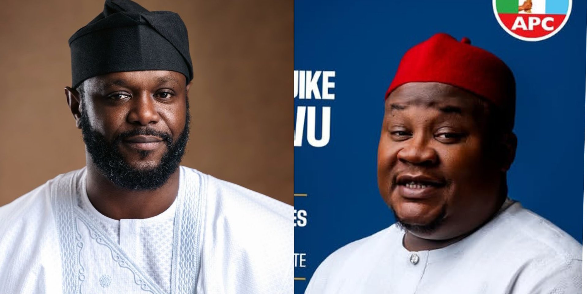 Seyi Tinubu encourages Cubana Chief Priest after APC ticket loss