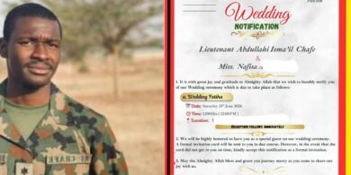 Military officer reportedly killed in Sokoto weeks before wedding