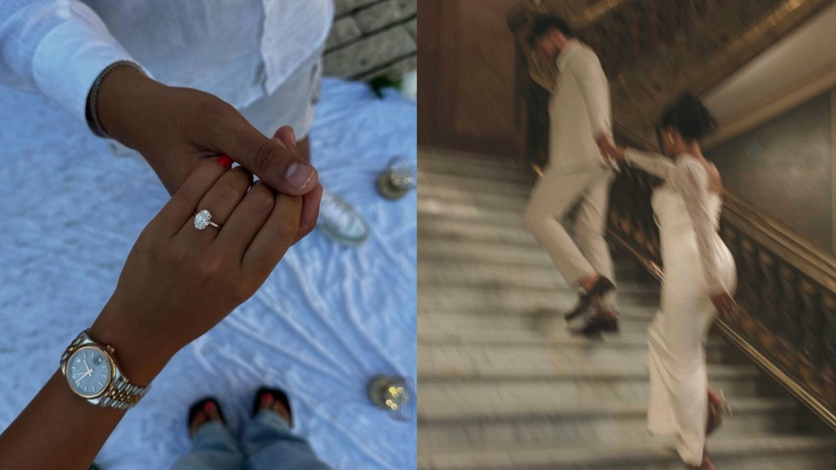 Drama as lady expose her friend’s secret wedding after congratulating her Nigerian boyfriend