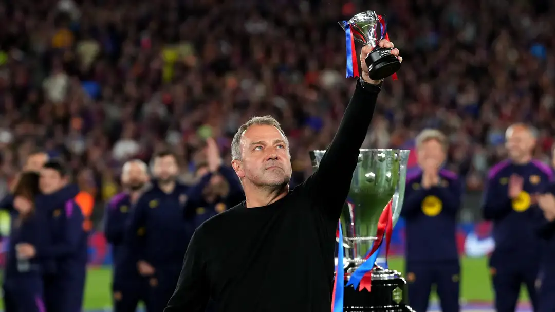 OFFICIAL: Barcelona extend manager Hansi Flick contract