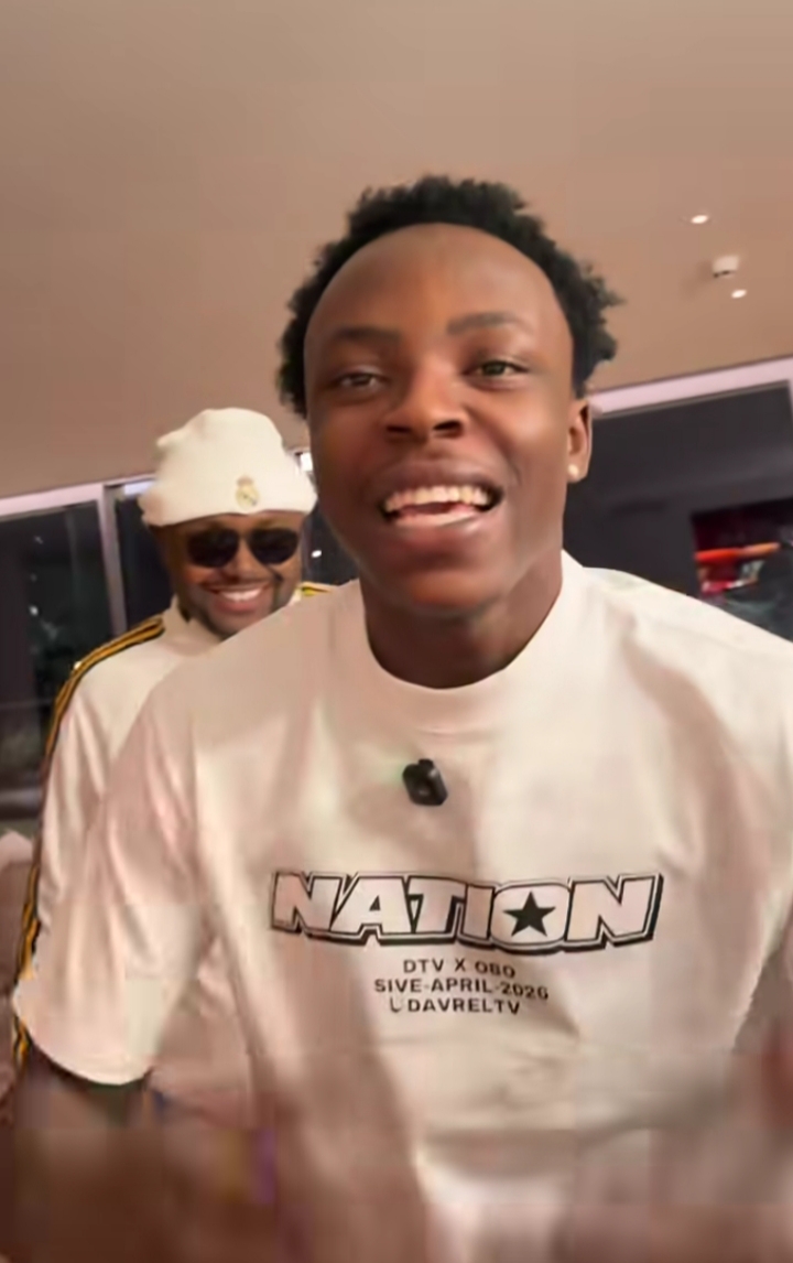 Davrel shares testimony after life-changing encounter with Davido