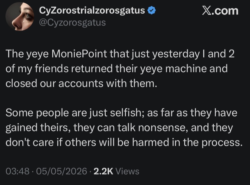 "We closed our accounts” - Customers allegedly quit Moniepoint, return POS machine amid backlash