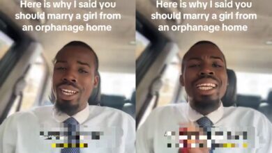 "If you want peace, marry a girl from orphanage home" — Man advises men