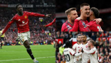 Manchester United 3-2 Liverpool: Red Devils confirm Champions League spot after late Mainoo goal