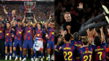 Barcelona beat Real Madrid in El Clasico to seal back-to-back La Liga titles