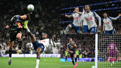Premier League: Tottenham held by Leeds as relegation battle takes another twist