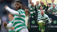 Iheanacho helps Celtic win 5th consecutive Scottish Premiership title
