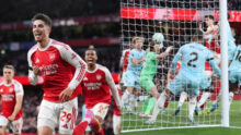Arsenal move within touching distance of Premier League title after Burnley win