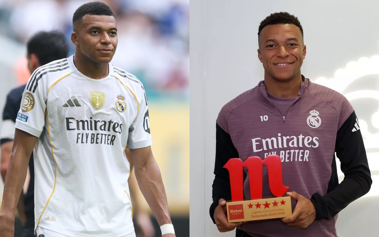 Kylian Mbappe named Real Madrid Player of the Season again