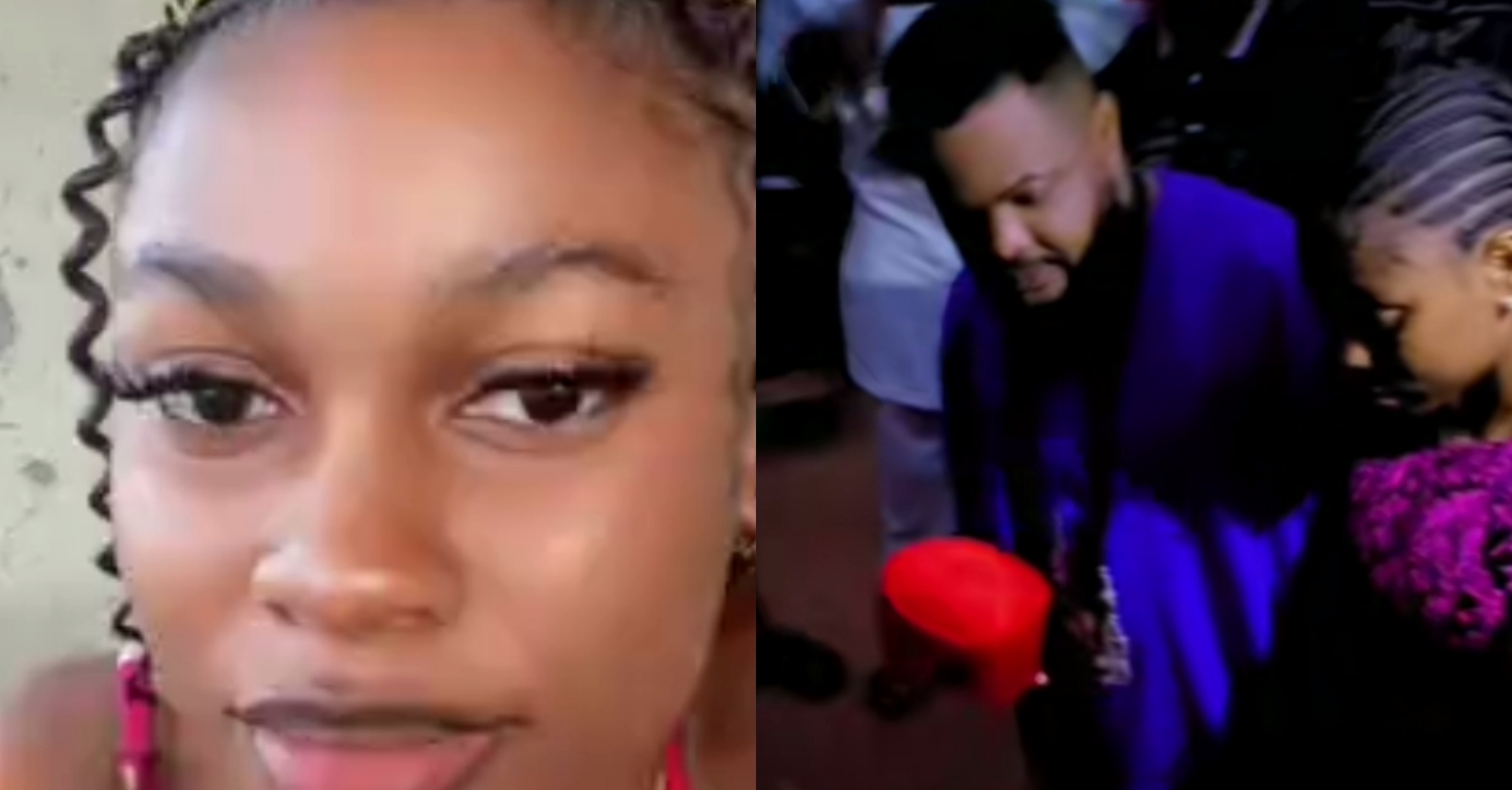 “It can only be God”- Lady finally marries man who broke her heart 3 times