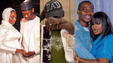 "Science will do"- Man's comment about Mobimpe, Lateef Adedimeji’s childbirth raises concerns