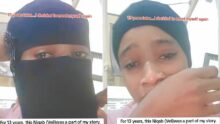 Muslim lady breaks down in tears as she shares emotional reason for removing niqab after 13 years