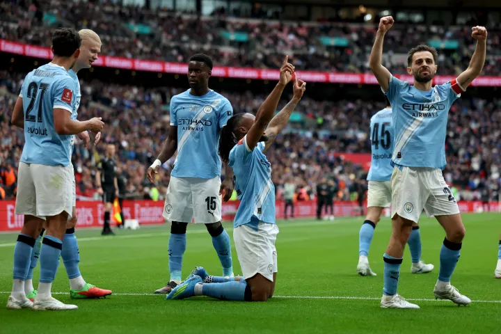 Manchester City edge Chelsea to lift FA Cup at Wembley