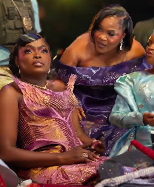 Toyin Abraham Reacts as Bovi Recreates Viral ‘Snub’ Moment With Funke Akindele at AMVCA