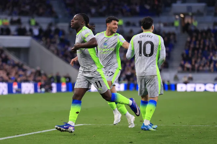 EPL: Doku’s late strike rescues Manchester City at Everton