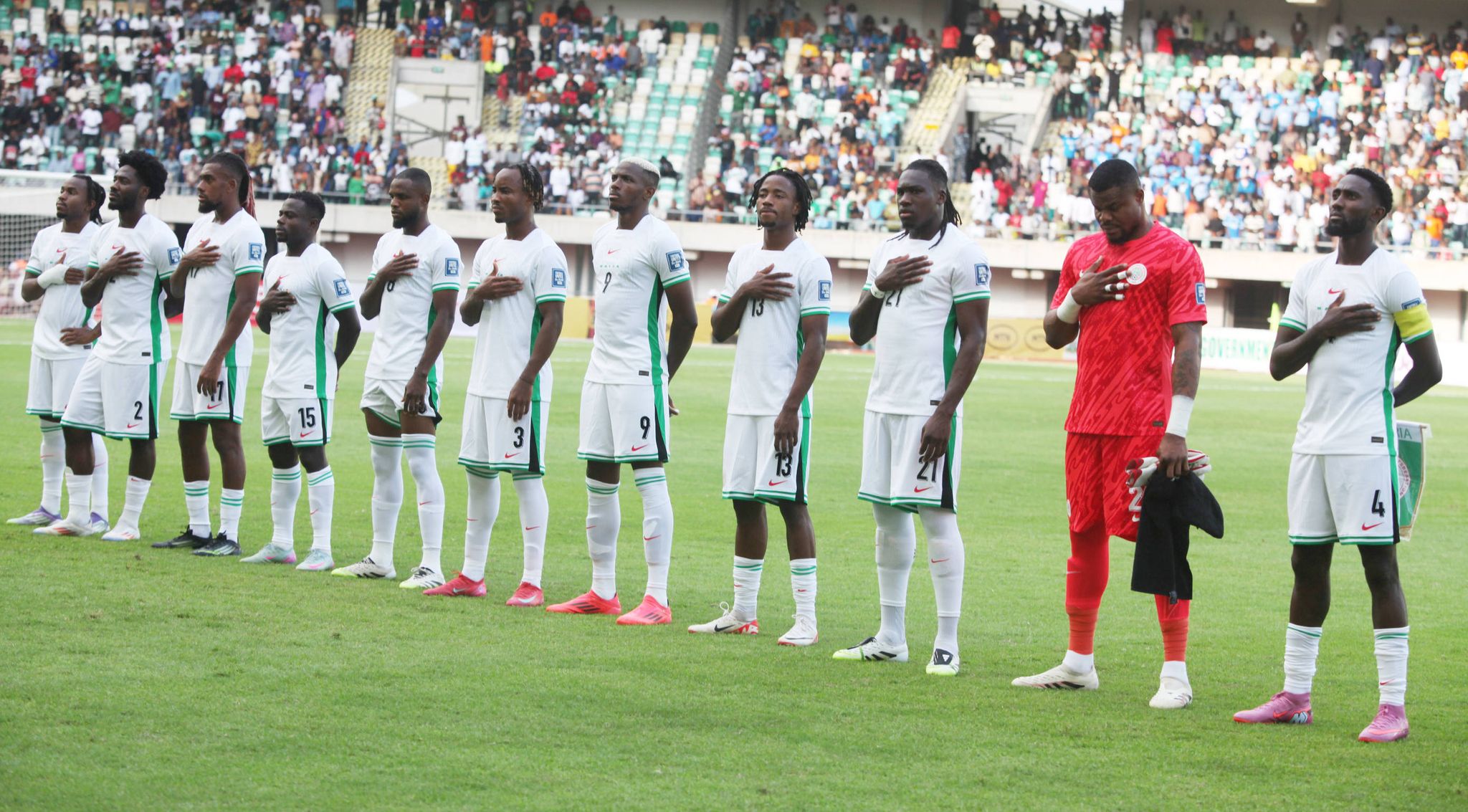 Super Eagles await AFCON 2027 qualifying draw