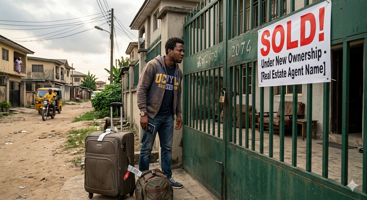 Nigerian man loses ₦25 million property after returning from U.S