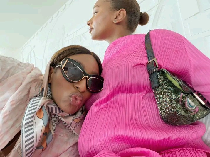 DJ Cuppy and Temi Otedola 