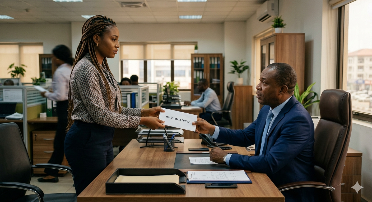 “My boss increases my salary from ₦80k to ₦120k after I submitted my resignation letter" — X User